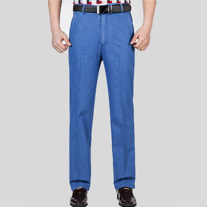 Icone™ RetroJeans: Høywaistede Tilfeldige Retro Jeans for Menn