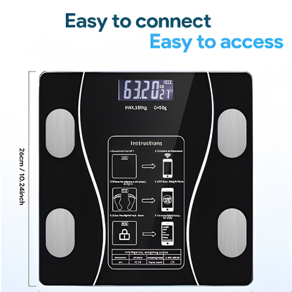 DigitalScale: Højpræcisions Smart Kropsvægt Monitor Digital Vægt