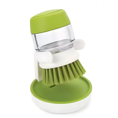 Globetrek° DishwashingBrush 1+1 GRATIS: Nem At Bruge Sæbedispenser Køkken Skrubbe Opvask Børste