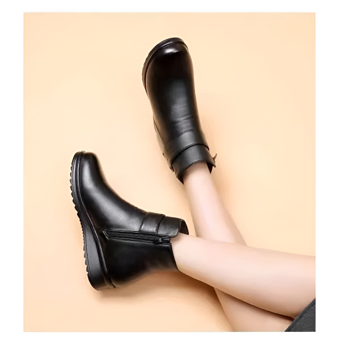 Happy™ CasualBoots: Stilfulde Behagelige Lav-Ankel Afslappede Støvler