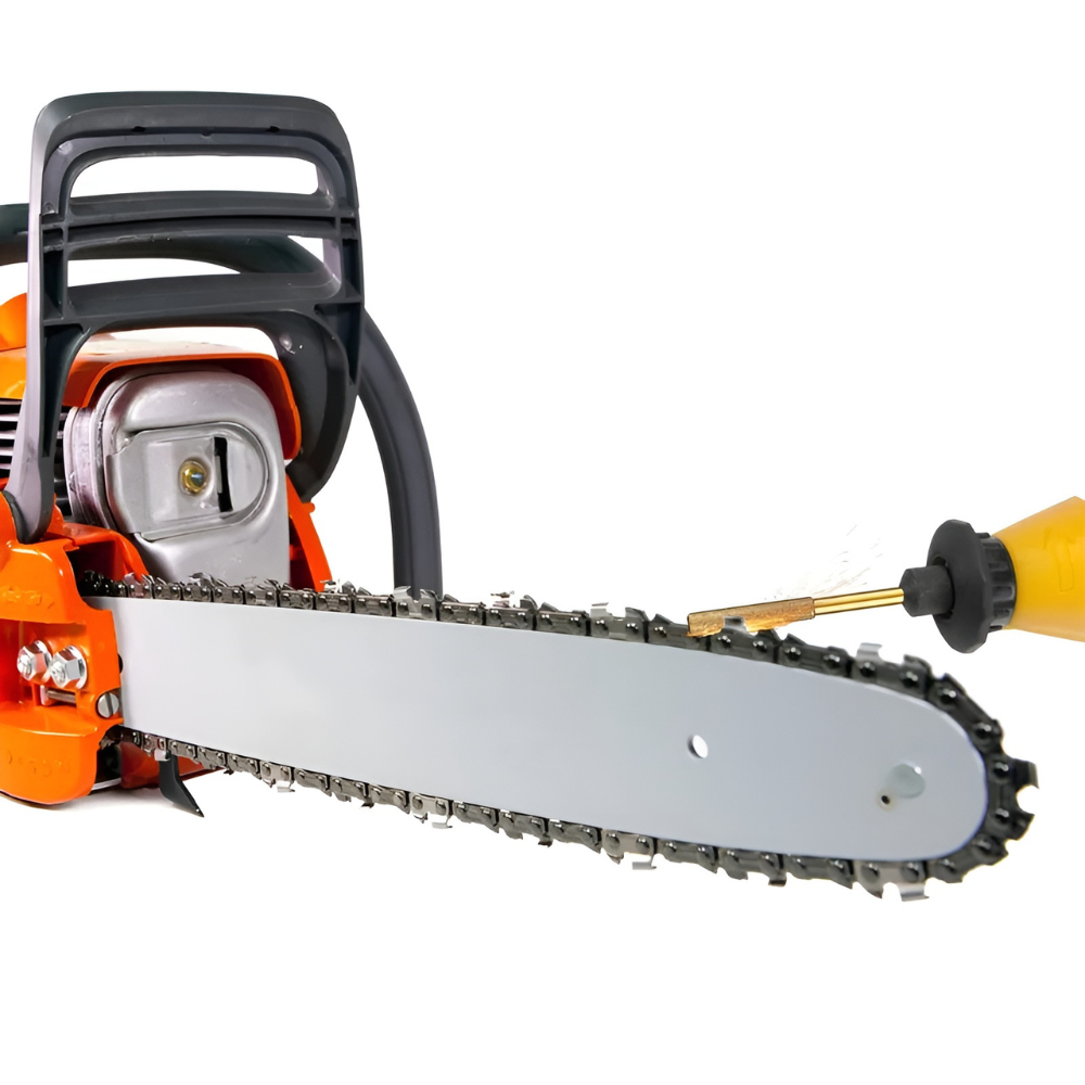 ChainsawSharpener 3+3 GRATIS: Profesjonelt Motorsag Slipesett Hoder