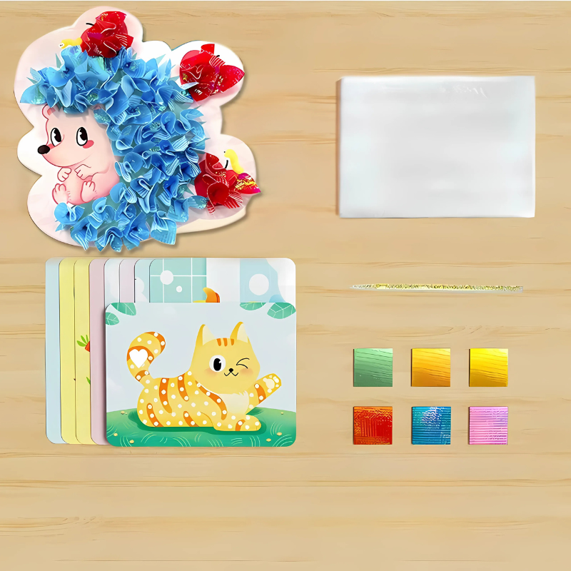 Kletshuts™ PokeArt - DIY Stikkekunst 3D Håndverkssett