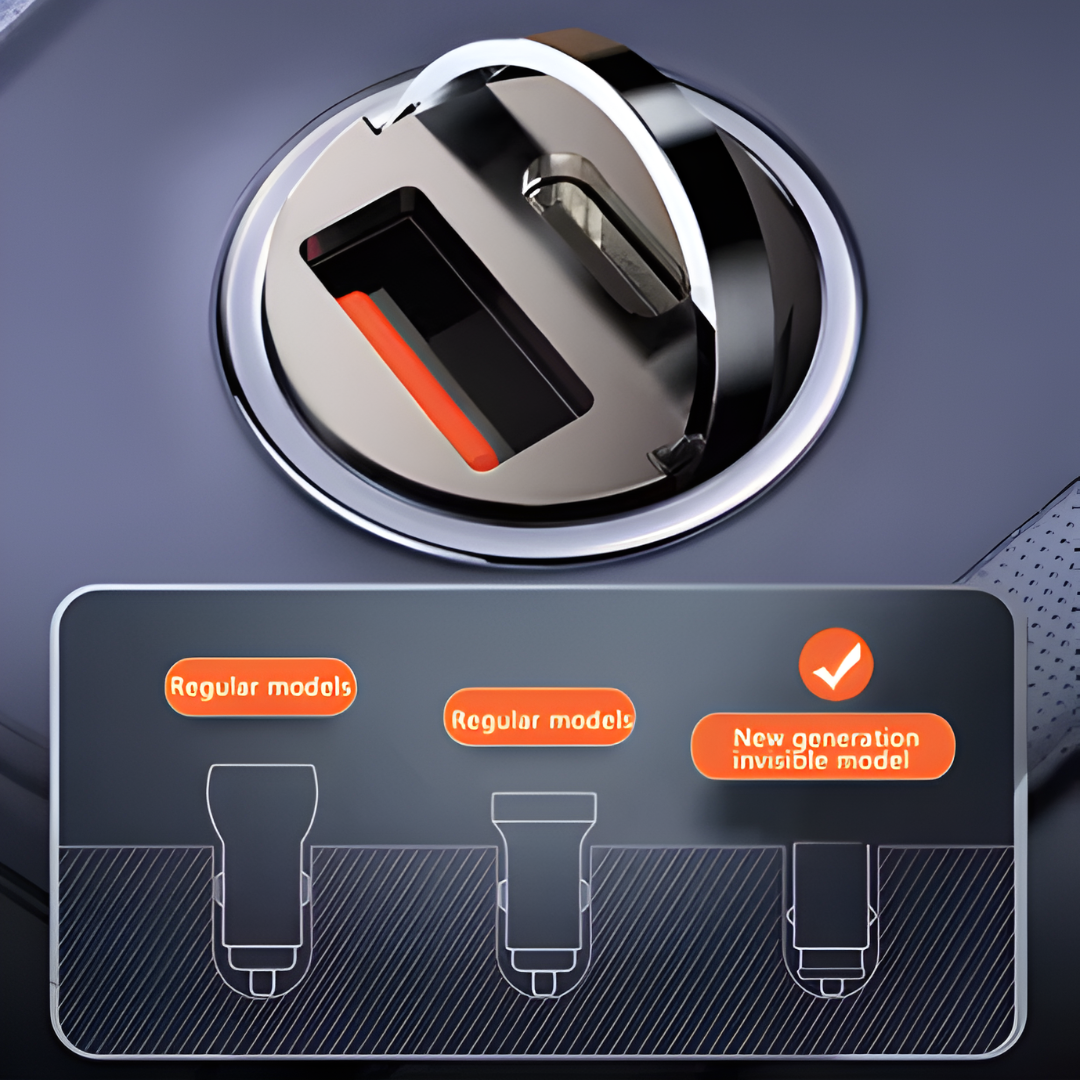 CarAdapter 1+1 GRATIS: Mini Universell Ladeadapter for Bil