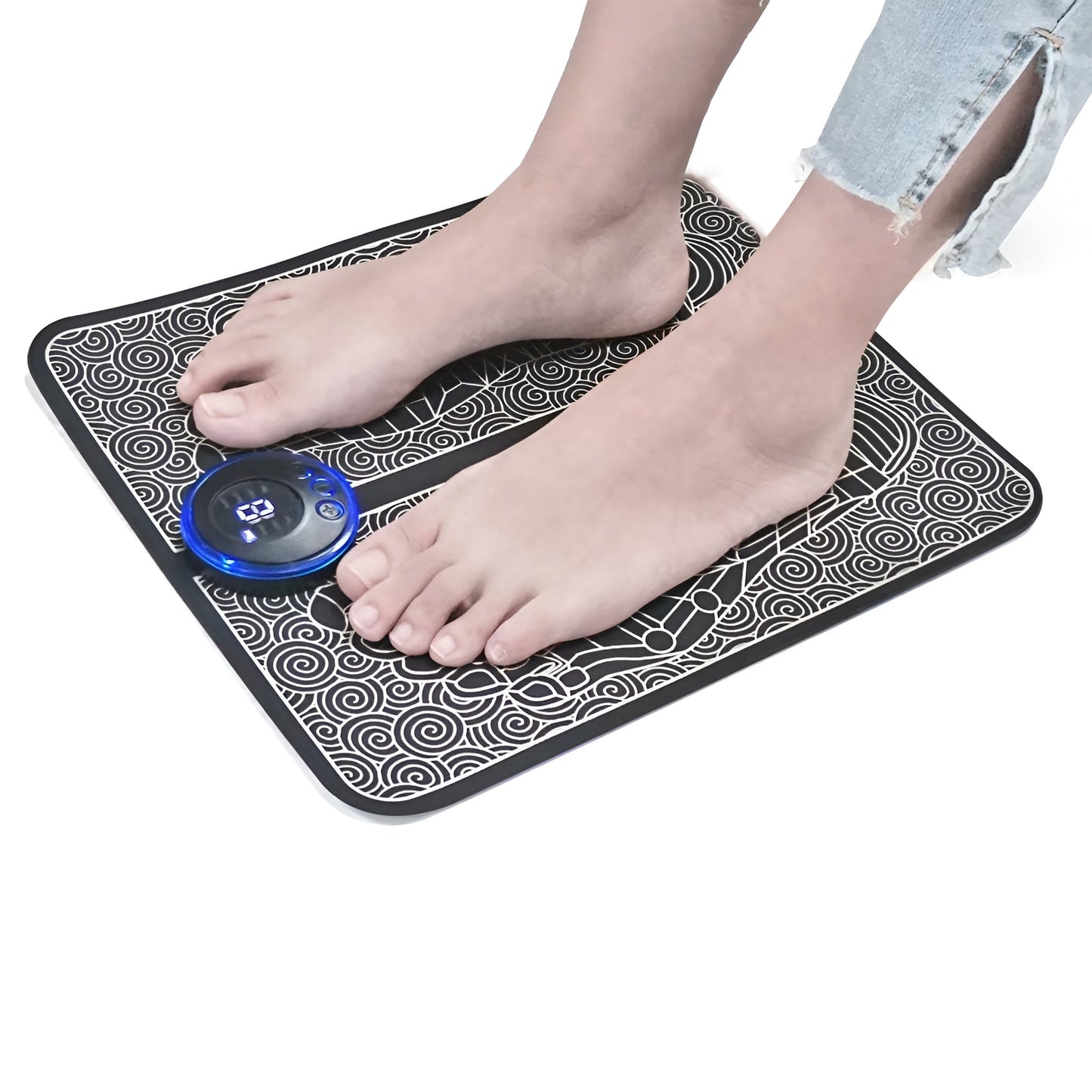 FeetRelief 1+1 GRATIS: Smart EMS Puls Fod Lindring Cirkulation Massage Pad