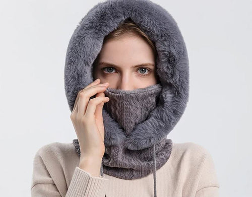 Icone™ Vinterpels Lue Skjerf Maske