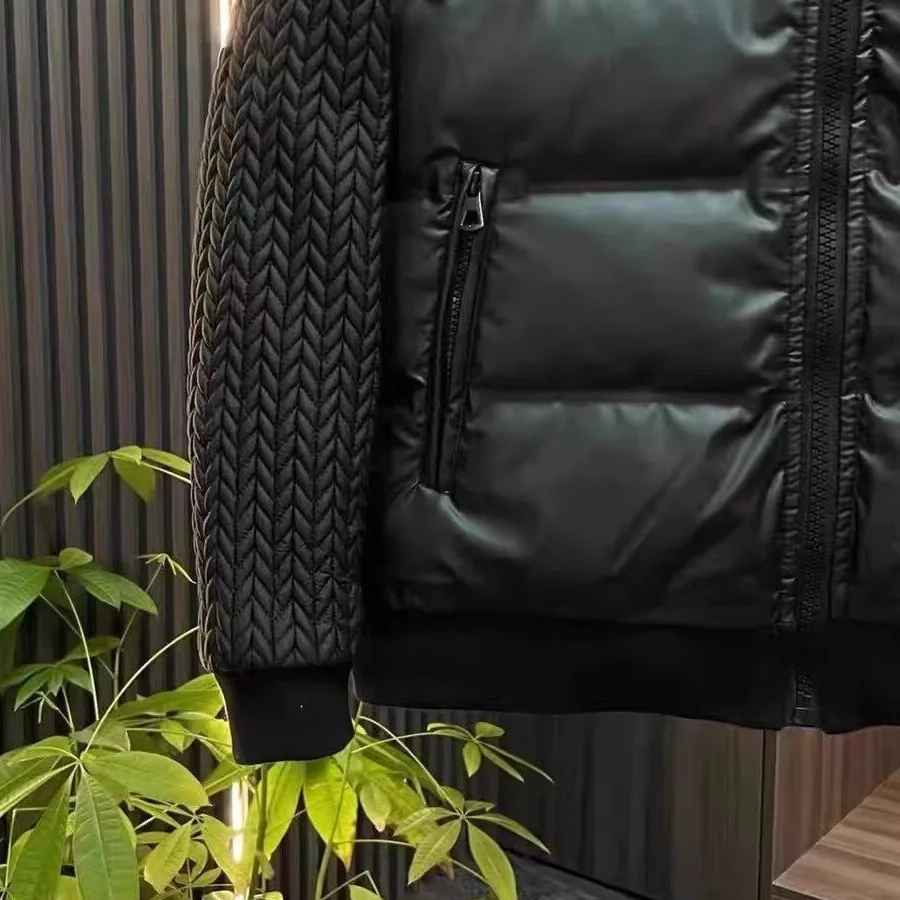 Icone™ WindbreakerJacket: Herre Hette Polstret Vindjakke Jakke