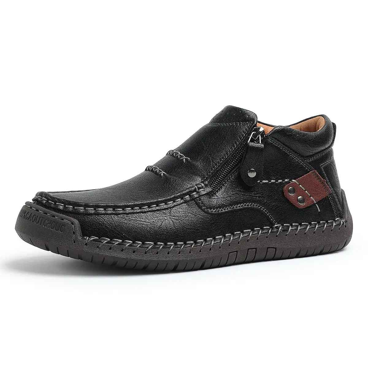 Happy™ ClassyBoots: Menns Stilfulle Lette Slip-On Retro Elegante Støvler