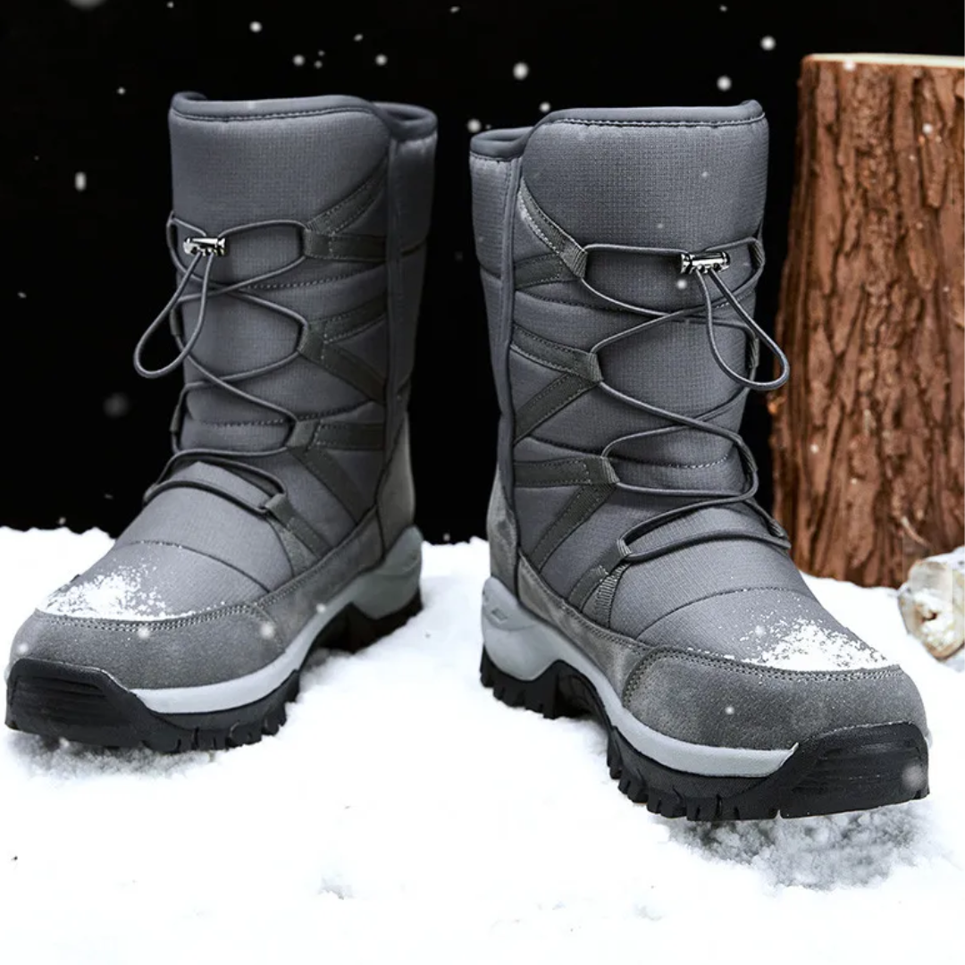Happy™ TallBoots: Herre Vinter Høy Topp Isolerte Støvler