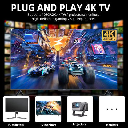 Kletshuts™ MiniConsole: Plug And Play HDMI Dobbelt Controller Mini Retro Spilkonsol