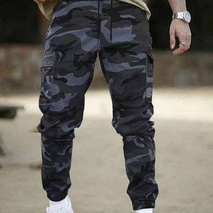 Icone™ CamouflagePants: Stilfulde Afslappet Multi-Lomme Camouflagebukser