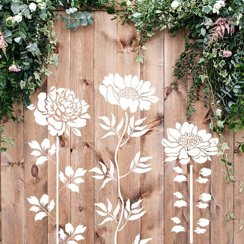 FlowerDecor - DIY Blomster Stensil Dekorasjon