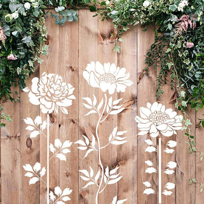 FlowerDecor - DIY Blomster Stensil Dekorasjon