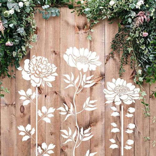 FlowerDecor - DIY Blomster Stensil Dekorasjon