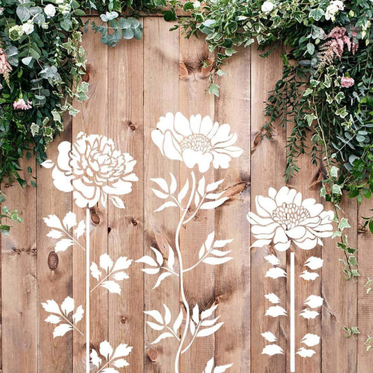 FlowerDecor - DIY Blomster Stensil Dekorasjon