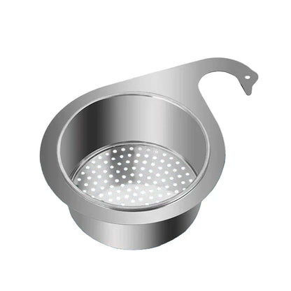 Globetrek° SinkStrainer 1+1 GRATIS: Rustfritt Filter Svanestil Vask Sil