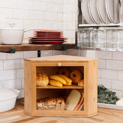 UltiFurni® CornerCabinet: Plassbesparende Smart Pantry Oppbevarings Hjørneskap