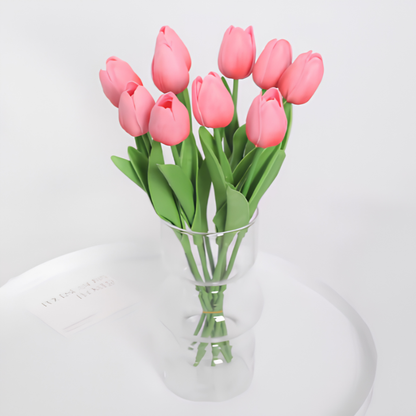 ArtificialTulips: Realistisk Skjønnhet Kunstig Blomsterdekorasjon Tulipansett