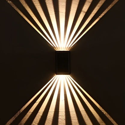 Ledsen™ WallLight: Solar Dobbelt Skygge Vegglys