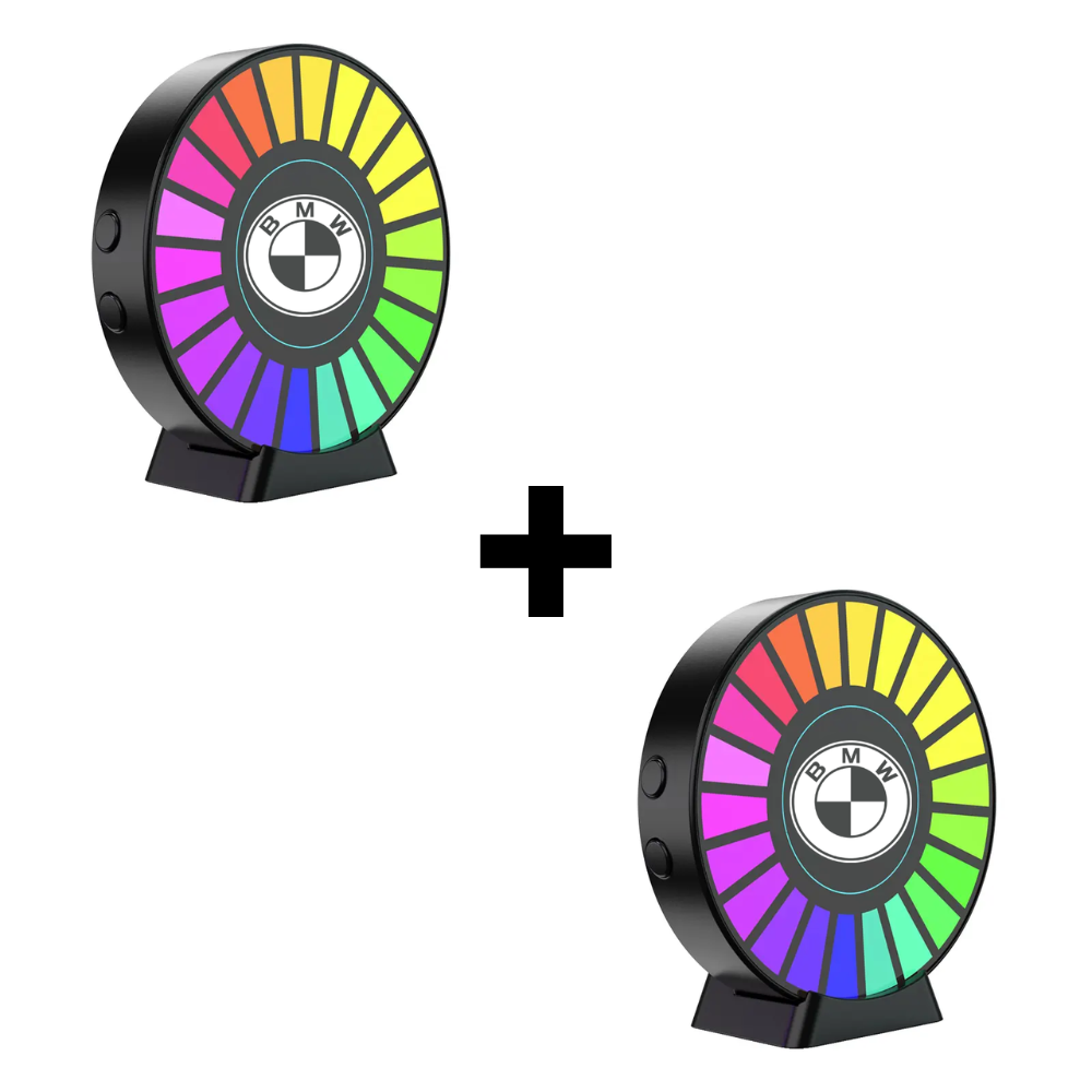 Ledsen™ MusicalDiffuser: Rytme LED Lydaktiveret Bil Lys Musikalsk Diffuser