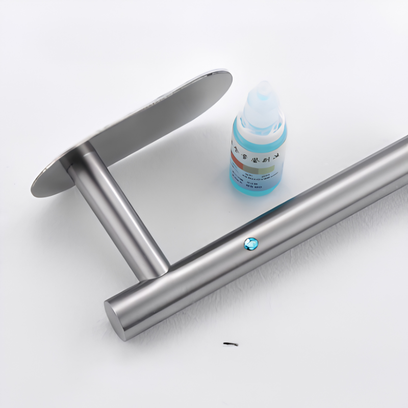 GlideHold® TowelHolder: Vægmonteret Rulle Håndklædeholder I Rustfrit Stål Uden Bor