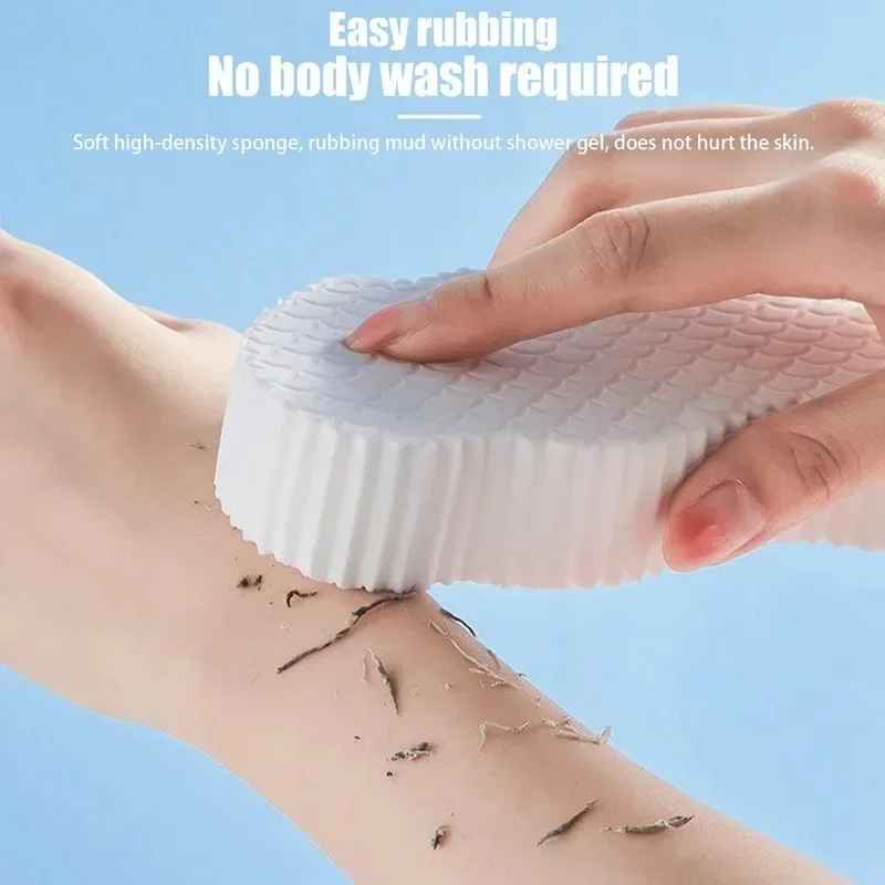 ExfoliatingSponge 1+1 GRATIS - Myk Kropps Eksfolierende Svamp Dusjskrubber