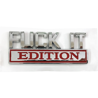 PatchSticker 1+1 GRATIS: Multi-Oberflade Emblem Badge Klæbepatch Sticker