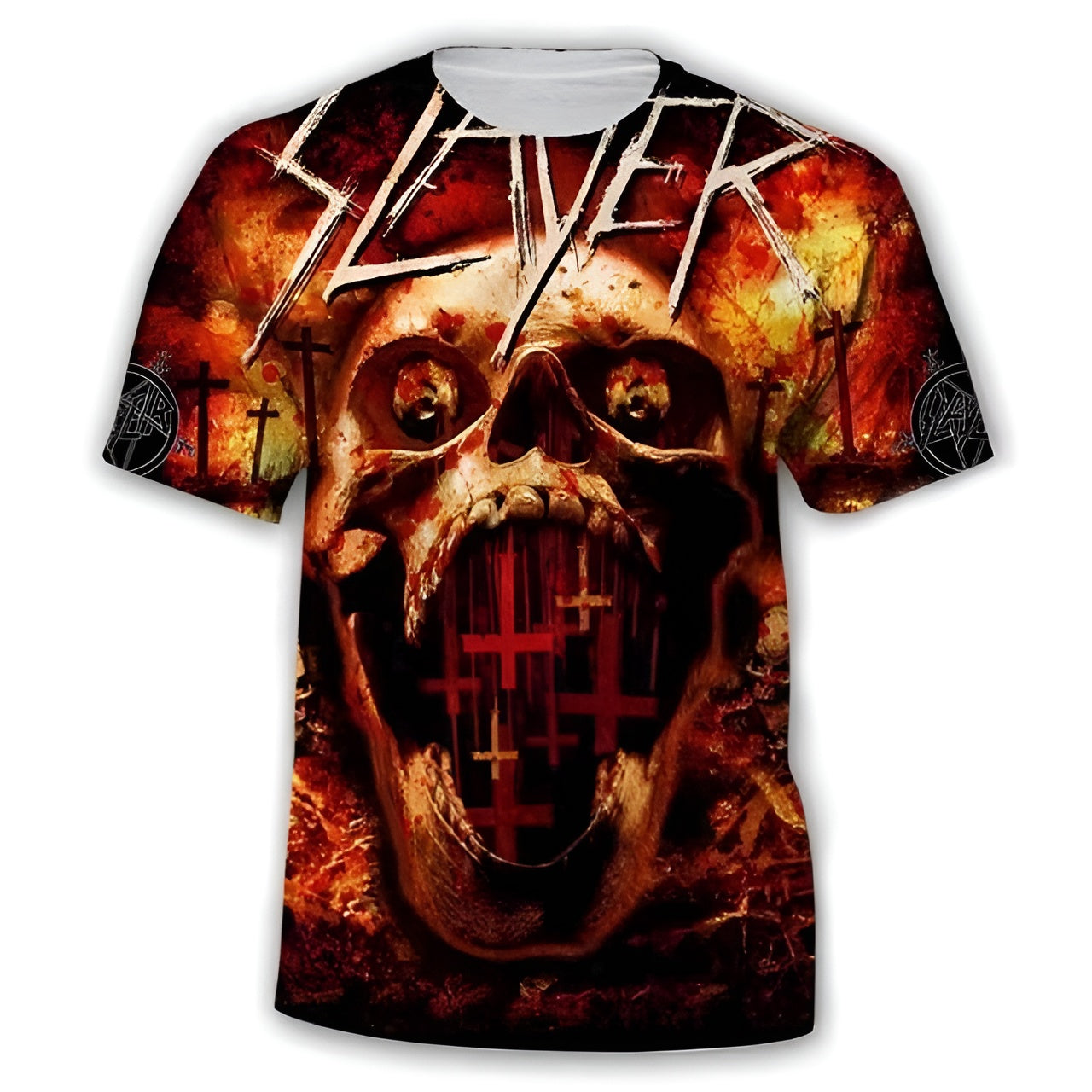 Icone™ SlayerShirt: Optimal Komfort Moderne Passform Daglig Slayer-skjorte