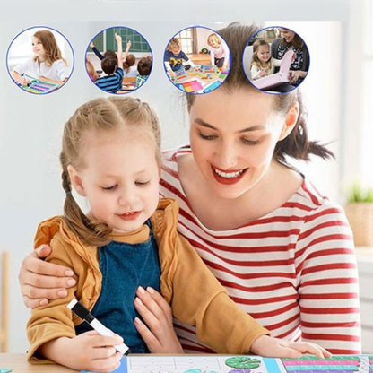 Kletshuts™ MathGame: Pedagogisk Magnetisk Barn Matematikk Puslespill
