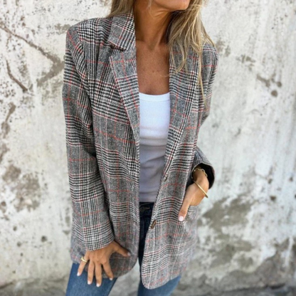 Icone™ LapelBlazer: Kvinders Stilfulde Afslappet Revers Blazer