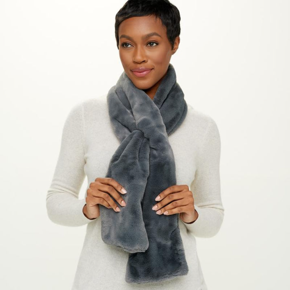 Icone™ PocketScarf: Stilfullt vinterhalstørkle med gjennomtrekk og lomme
