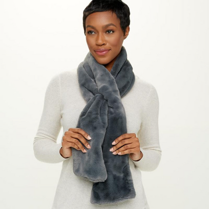 Icone™ PocketScarf: Stilfullt vinterhalstørkle med gjennomtrekk og lomme