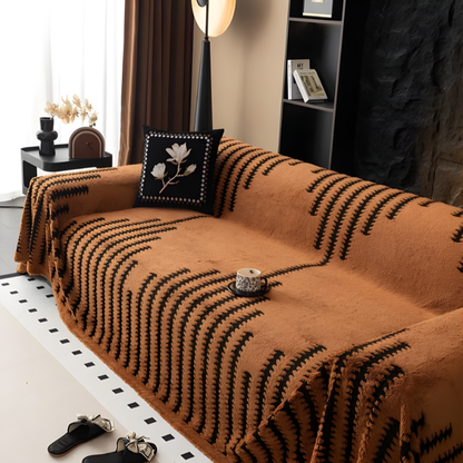 Globetrek° CouchCover - Universel Pasform Elegant Holdbar Sofa- Og Sofaovertræk