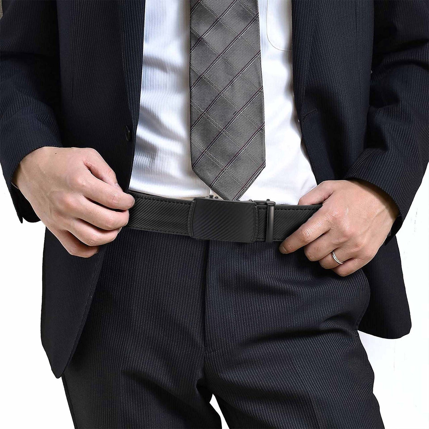 Icone™ ClassicBelt 1+1 GRATIS: Komfortabelt Klassisk Justerbart Spenne Belte For Menn