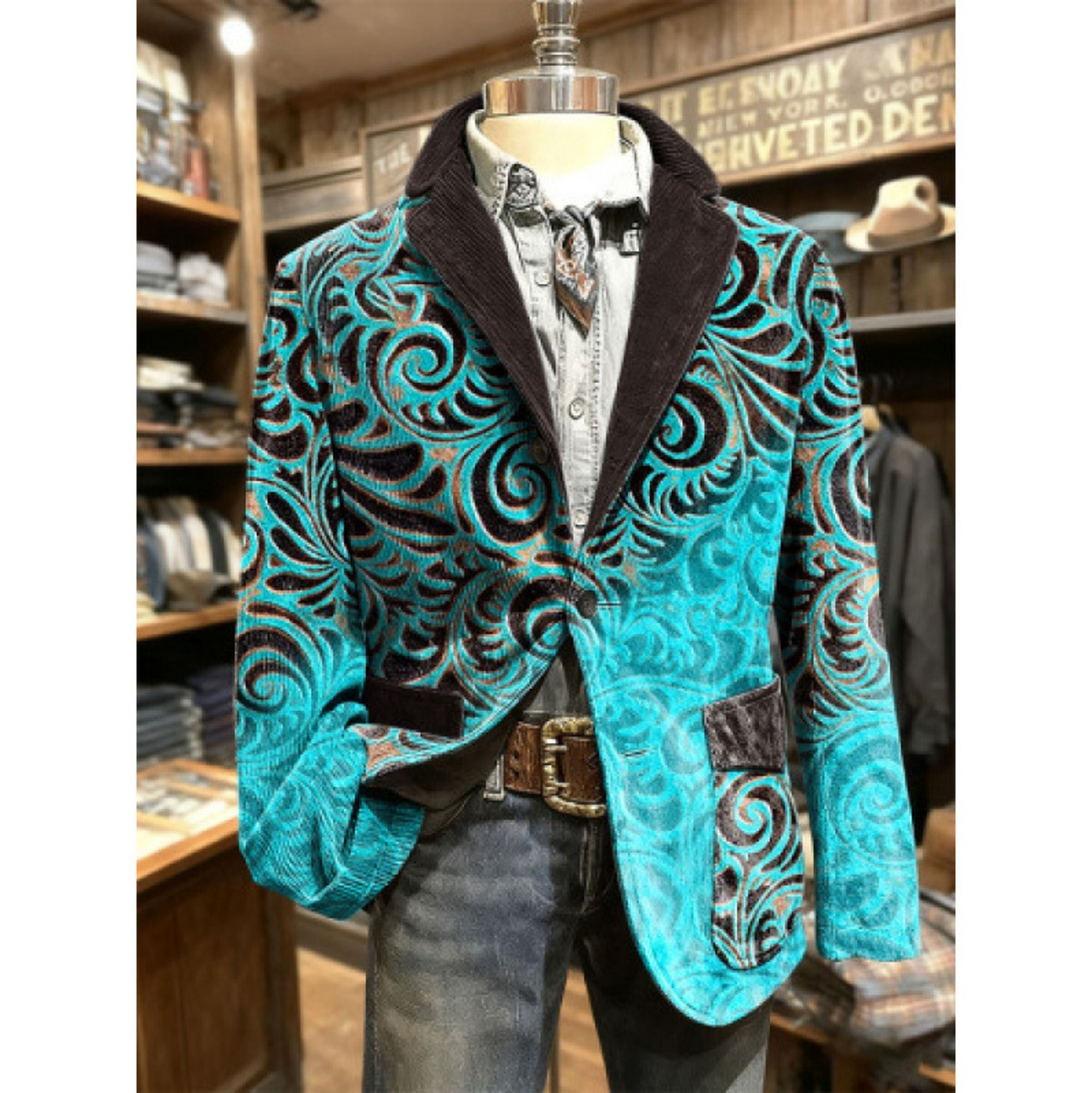 Icone™ VintageJacket: Stilfull Herre Casual Klassisk Vintage Jakke