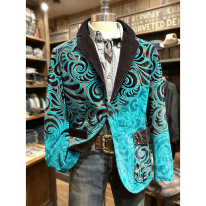 Icone™ VintageJacket: Stilfull Herre Casual Klassisk Vintage Jakke