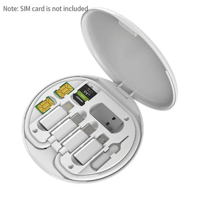 CableCase: 9-i-1 Kabel Kompakt Organiserer