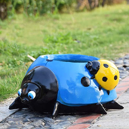 LadybugPot 1+1 GRATIS: Fargerik Marihøne Blomsterpotte