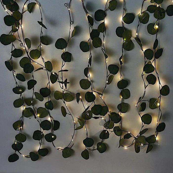 Ledsen™ LightLeaf: LED Lyslenke Blad Dekorativ Belysning