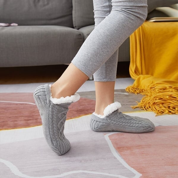 Happy™ ThermalSocks - Innendørs Sklisikre Termosokker