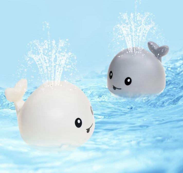 Kletshuts™ WhaleToy - Hval Badeleke Med Lys