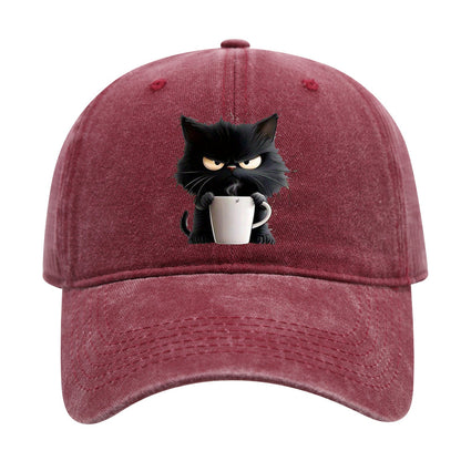 Icone™ CatCap 1+1 GRATIS: Stilfull Tilfeldig Svart Baseball Leken Katte-caps Design