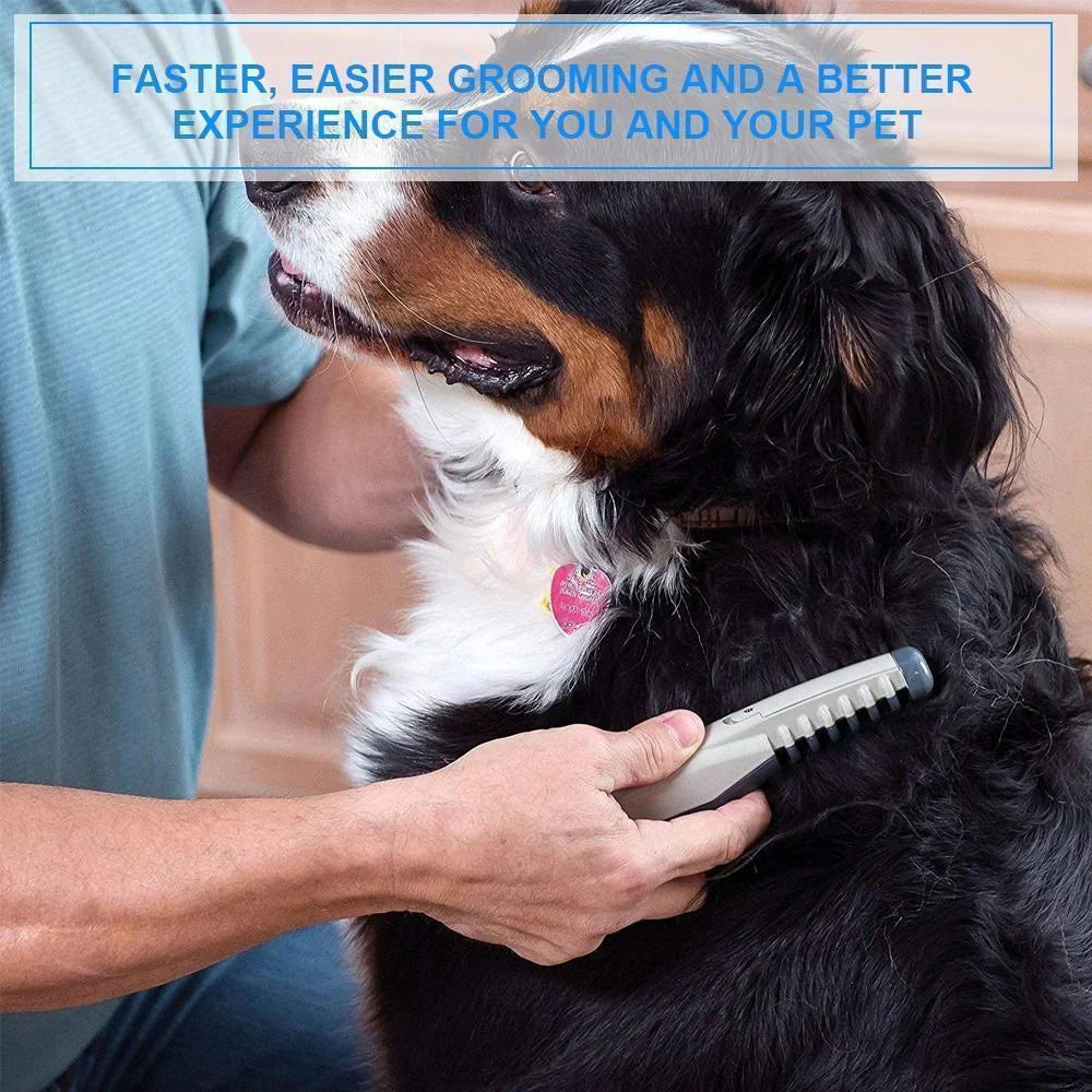 DogCatFri™ PetComb 1+1 FREE: Elektrisk kjæledyrpleiekam