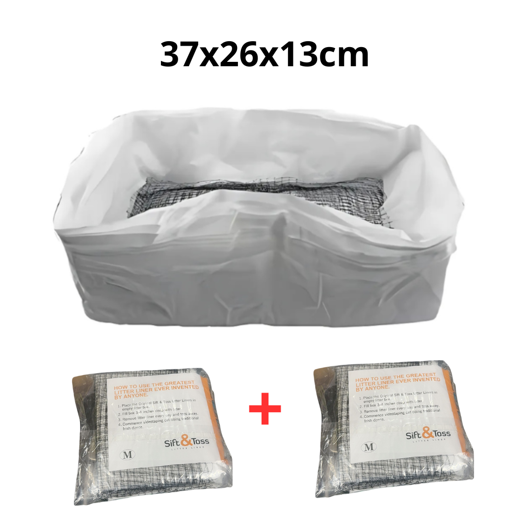 Catfri® WasteFilter 1+1 GRATIS: Gjenbrukbare Kattestrølinere For Avfallsfjerning