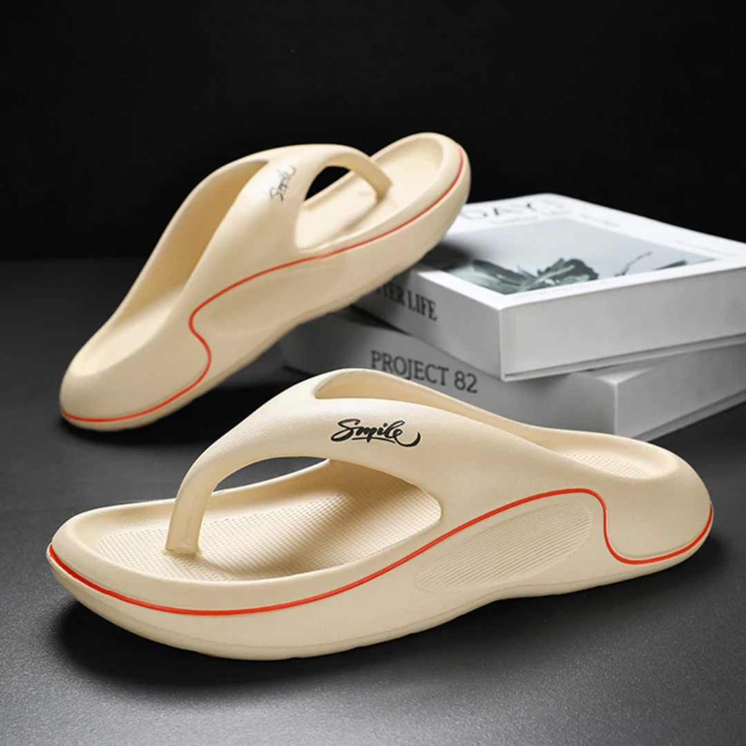 Happy™ CushionSlippers: Ultra Bløde Ergonomiske Komfort Pude Tofflor
