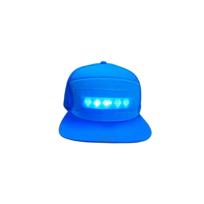 Icone™ DisplayCap: DIY LED Lys Besked Display Bluetooth Kontrol Kasket