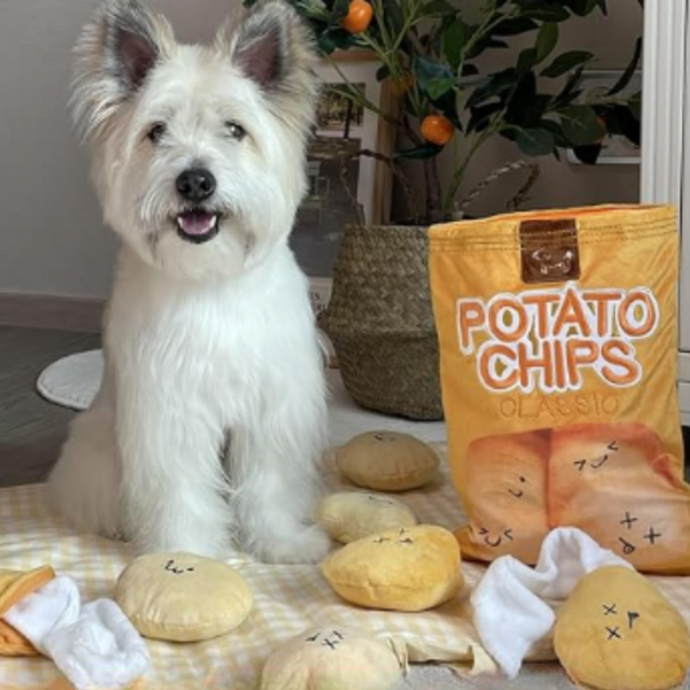 DogFri™ SniffingBag: Interaktiv Dufttrening Og Godbitgjemmer Snusepose