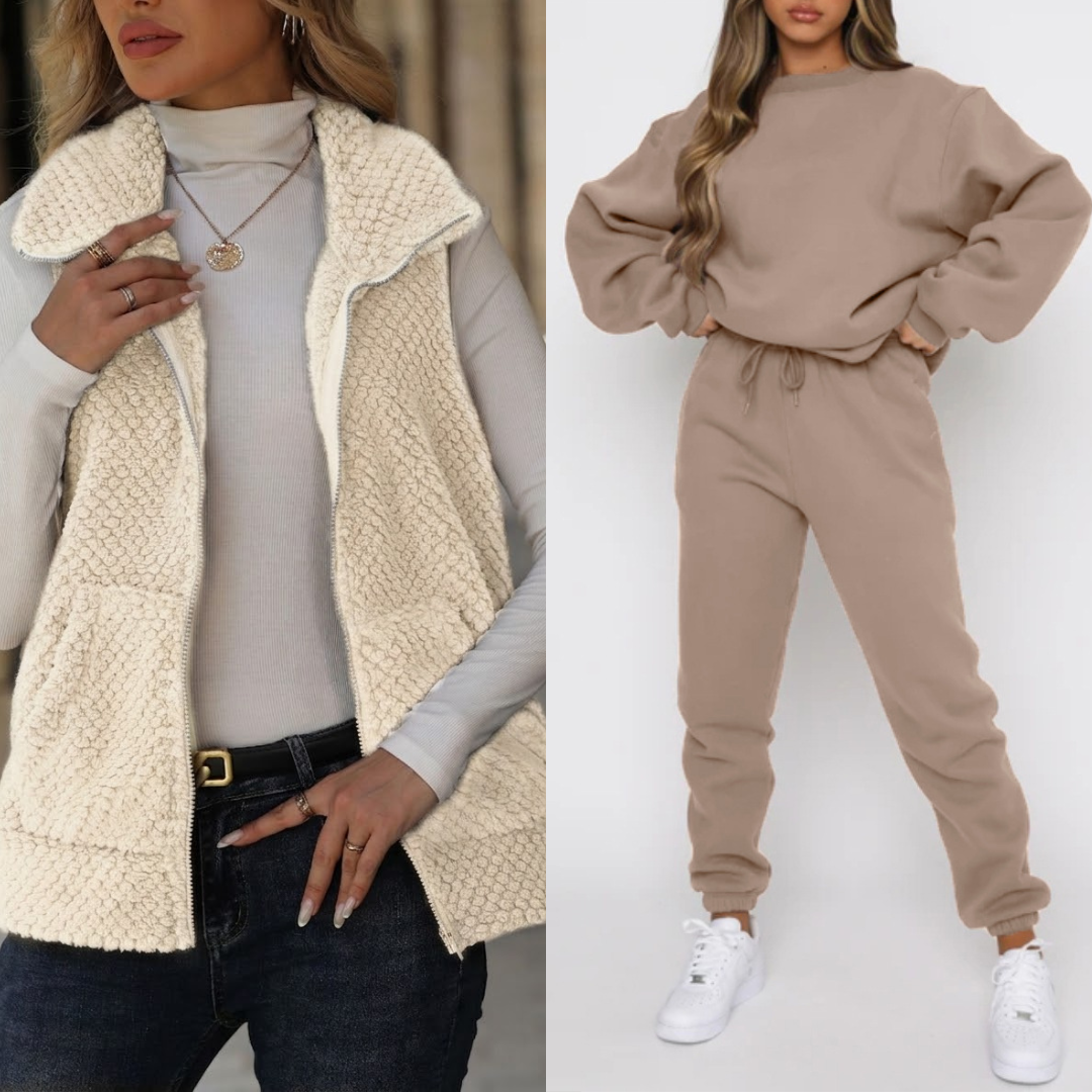 Icone™ ComfyChic: Præmie Comfy Chic Bred-Ben Bukser 3-Stykke Sæt