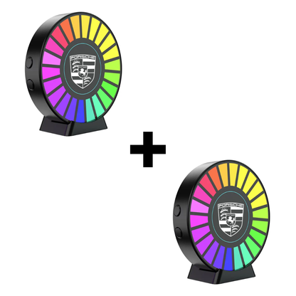 Ledsen™ MusicalDiffuser: Rytme LED Lydaktiveret Bil Lys Musikalsk Diffuser