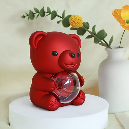 Jewelance™ TwinHearts – Roterende Rose Tvillinghjerter Halskæde Gave Smykke