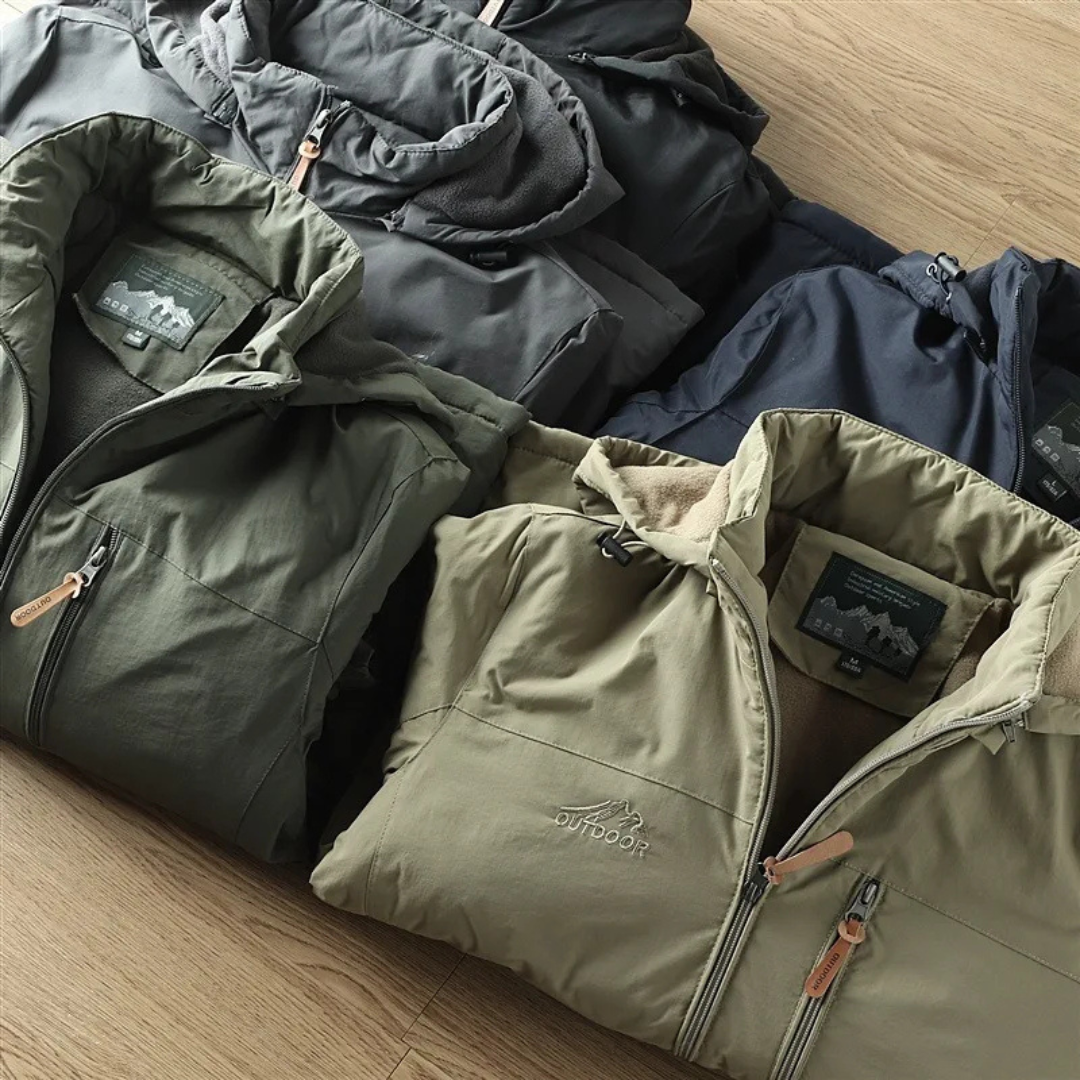 Icone™ CombatJacket: Udendørs Alsidig Stil Hættet Combat Jakke